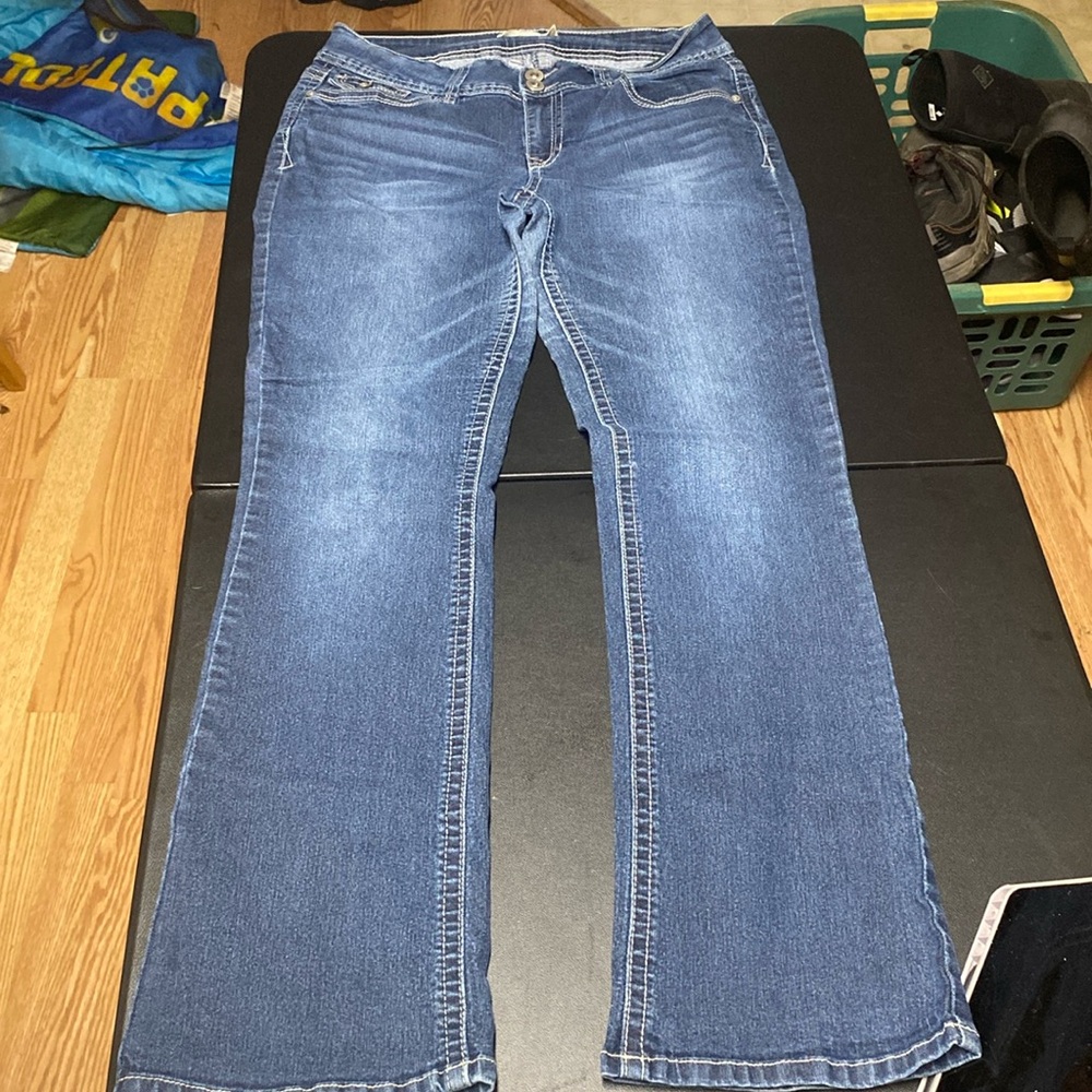 Faded glory blue jeans